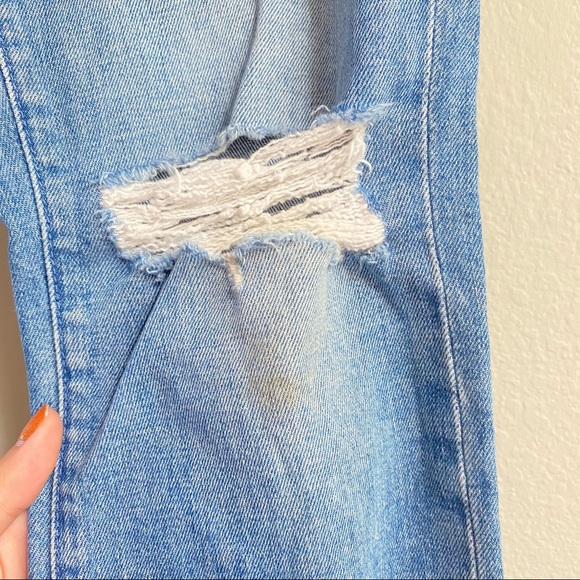 Mother The Looker Ankle Step Fray Jeans - Picture 5 of 7